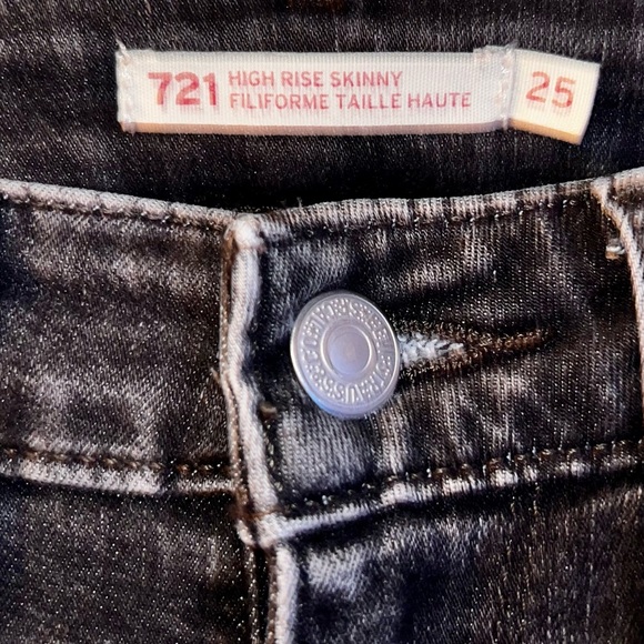 Levi’s 721 High Rise Skinny - Picture 2 of 3